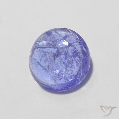 Tanzanite Bleu violet intense naturelle Tour, 1.47 ct, Transparent