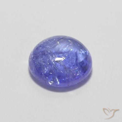 Tanzanite Bleu violet intense naturelle Tour, 1.47 ct, Transparent