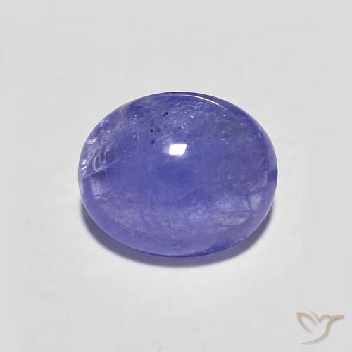 2.19ct Naturel Violet Tanzanite, ovale, Translucide