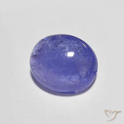 Tanzanite Violet naturelle ovale, 2.19 ct, Translucide