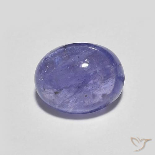 3.00ct Naturel Violet Tanzanite, ovale, Transparent
