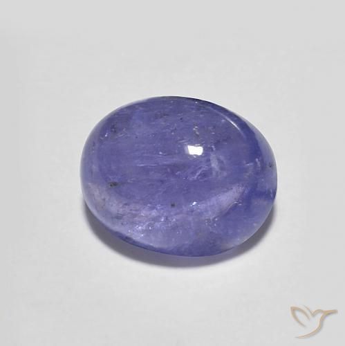 Tanzanite Violet naturelle ovale, 3.00 ct, Transparent