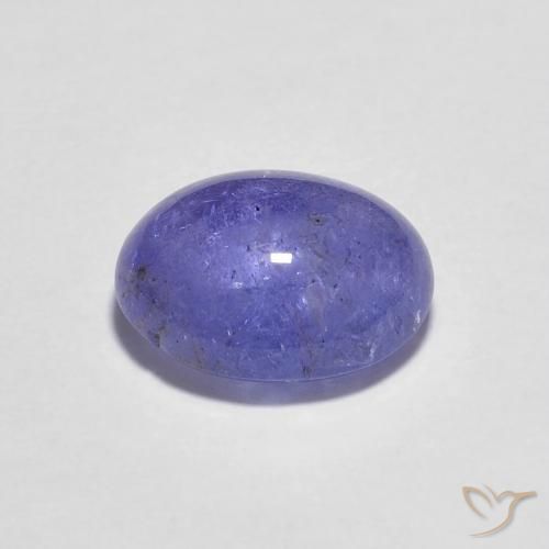 Tanzanite Bleu violet intense naturelle ovale, 2.50 ct, Transparent