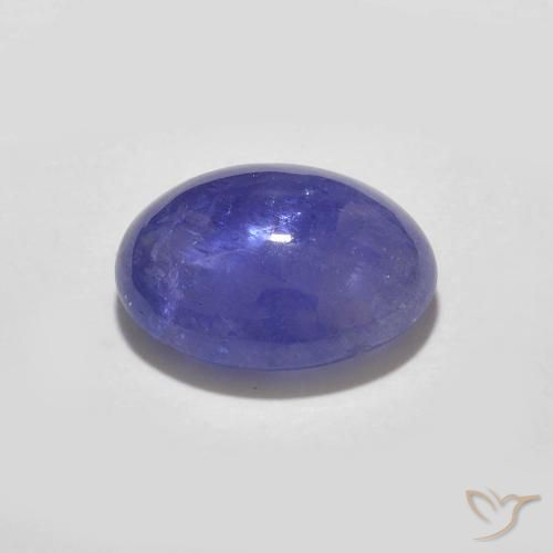 Tanzanite Bleu violet intense naturelle ovale, 2.13 ct, Translucide