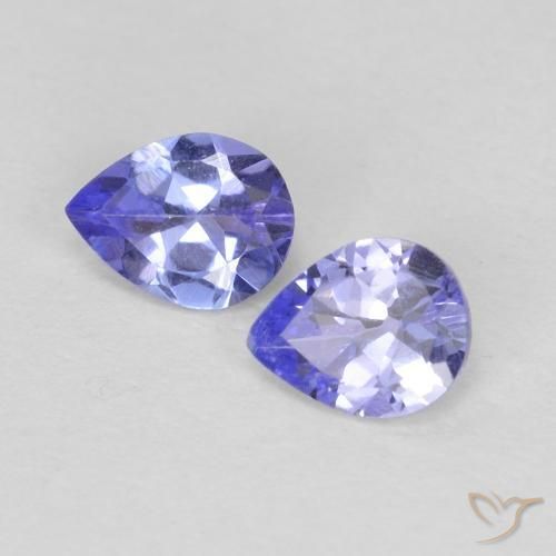 Shop natural 0.58ct Bleu électrique Tanzanite gems, En forme de poire, from Tanzanie at GemSelect. In stock, global shipping!