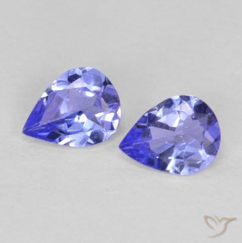 Shop natural 0.55ct Bleu intense Tanzanite gems, En forme de poire, from Tanzanie at GemSelect. In stock, global shipping!