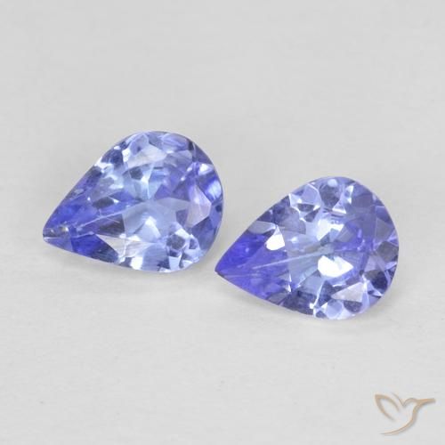 Shop natural 0.52ct Violet Bleu Tanzanite gems, En forme de poire, from Tanzanie at GemSelect. In stock, global shipping!