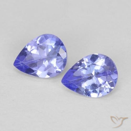 Shop natural 0.65ct Violet Bleu Tanzanite gems, En forme de poire, from Tanzanie at GemSelect. In stock, global shipping!