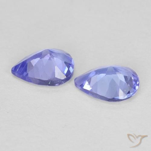 Shop natural 0.65ct Violet Bleu Tanzanite gems, En forme de poire, from Tanzanie at GemSelect. In stock, global shipping!