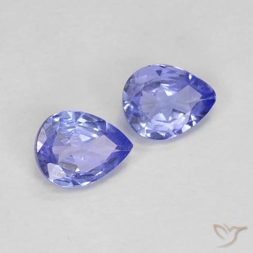 Shop natural 0.56ct Bleu moyen Tanzanite gems, En forme de poire, from Tanzanie at GemSelect. In stock, global shipping!