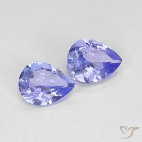 Shop natural 0.64ct Violet Bleu Tanzanite gems, En forme de poire, from Tanzanie at GemSelect. In stock, global shipping!