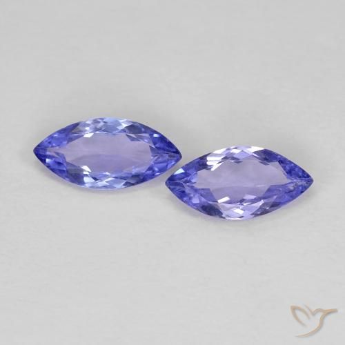 0.61ctw Naturel Bleu violet intense Tanzanite, Marquise, VS