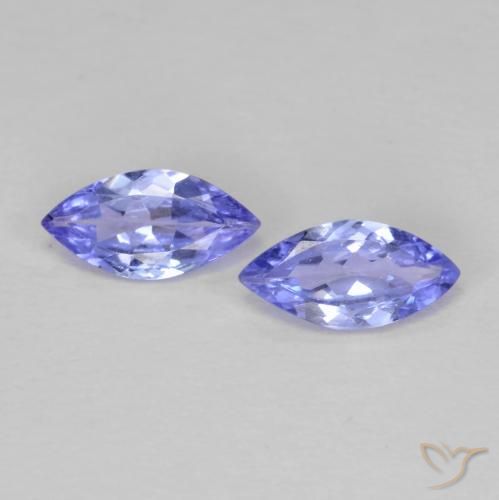 0.63ctw Naturel Violet Bleu Tanzanite, Marquise, VVS-VS