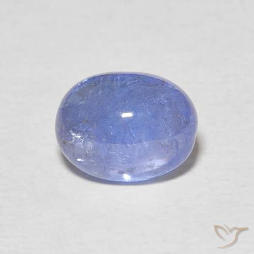 Tanzanite Bleu bébé naturelle ovale, 2.60 ct, Transparent