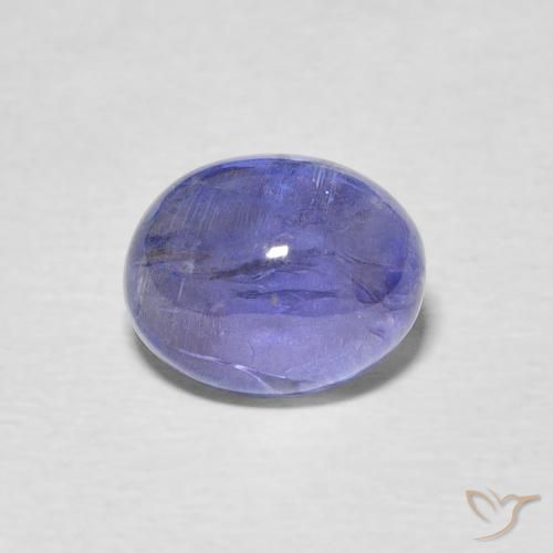 2.72ct Naturel Bleu violet intense Tanzanite, ovale, Transparent