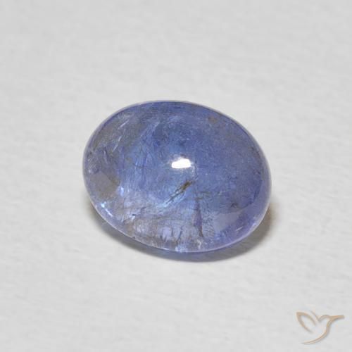 Tanzanite Bleu clair naturelle ovale, 2.66 ct, Transparent