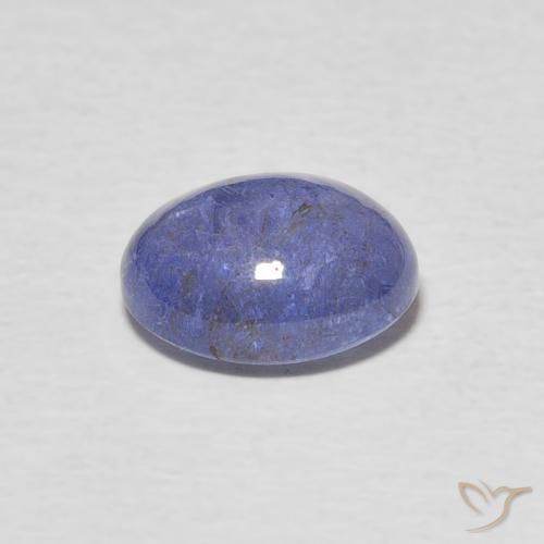 Tanzanite Bleu clair naturelle ovale, 2.66 ct, Transparent