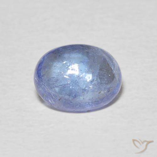 Tanzanite Bleu marine léger naturelle ovale, 1.63 ct, Transparent