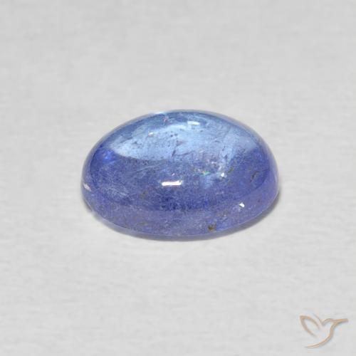 Tanzanite Bleu marine léger naturelle ovale, 1.63 ct, Transparent