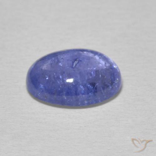 Tanzanite Bleu pastel naturelle ovale, 2.12 ct, Transparent