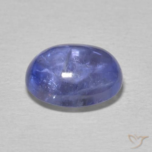 Tanzanite Violet Bleu naturelle ovale, 3.78 ct, Transparent