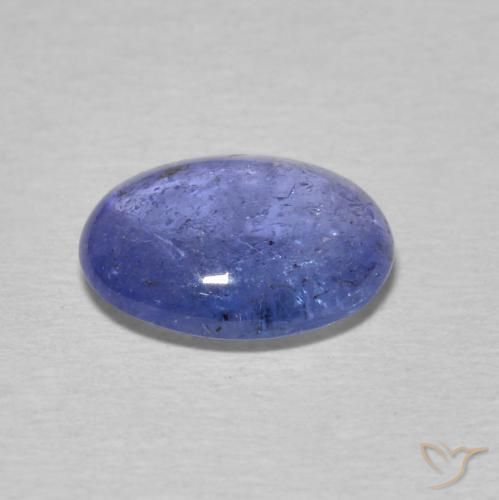 Tanzanite Bleu violet intense naturelle ovale, 2.40 ct, Transparent