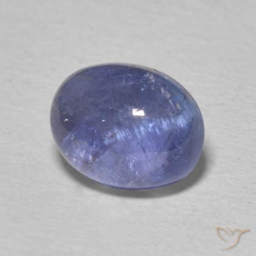 Tanzanite Bleu violet intense naturelle ovale, 2.99 ct, Transparent
