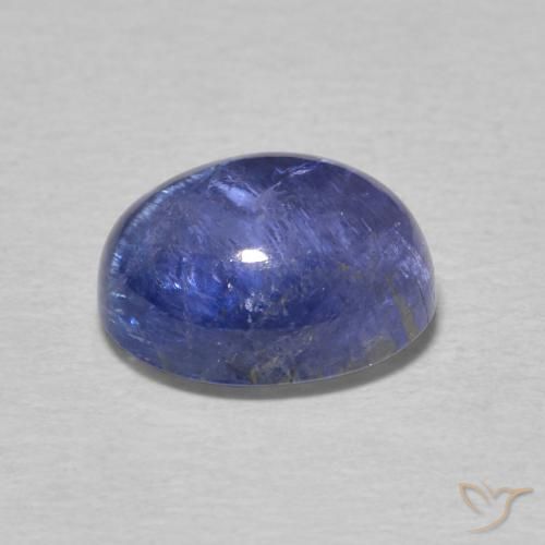 Tanzanite Bleu violet intense naturelle ovale, 2.99 ct, Transparent