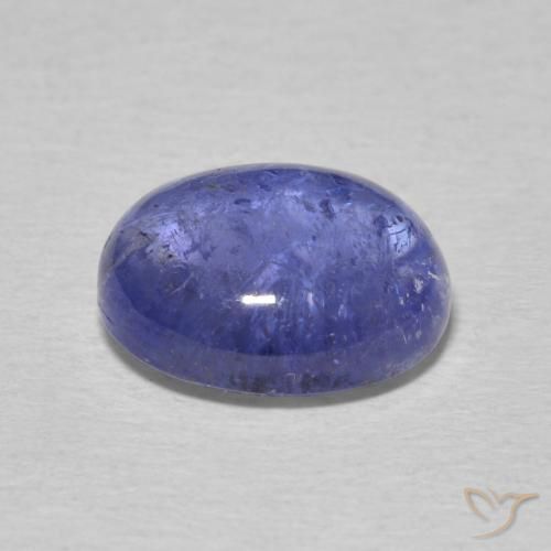 Tanzanite Bleu foncé naturelle ovale, 3.62 ct, Transparent