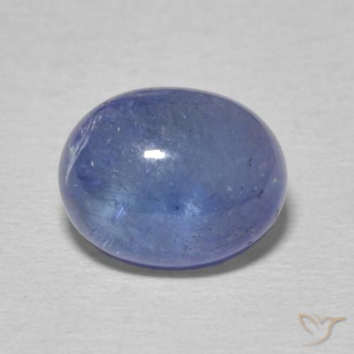 Tanzanite Bleu bébé naturelle ovale, 4.08 ct, Transparent