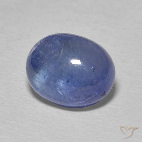 Tanzanite Bleu bébé naturelle ovale, 4.08 ct, Transparent