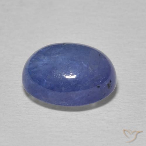 Tanzanite Bleu bébé naturelle ovale, 4.08 ct, Transparent