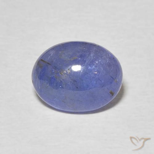 Tanzanite Bleu violet intense naturelle ovale, 2.39 ct, Translucide