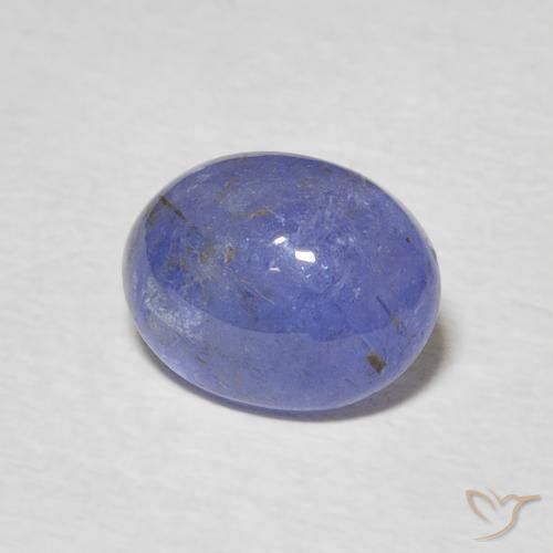 Tanzanite Bleu violet intense naturelle ovale, 2.39 ct, Translucide