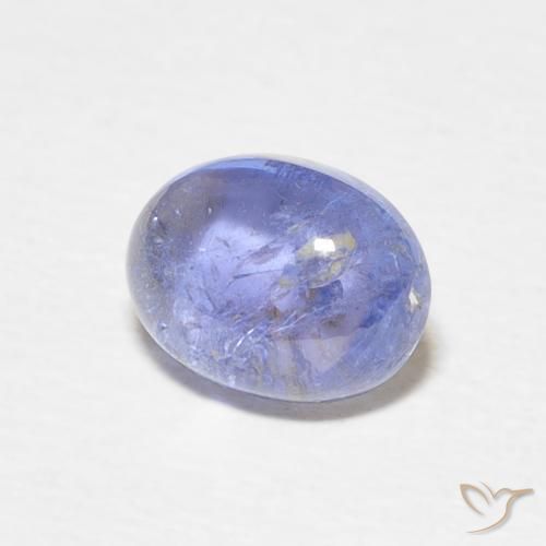 Tanzanite Violet Bleu naturelle ovale, 1.82 ct, Transparent
