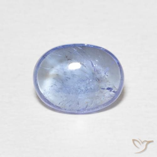1.29ct Naturel Bleu bébé Tanzanite, ovale, Transparent