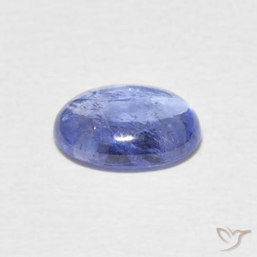 Tanzanite Bleu bébé naturelle ovale, 1.29 ct, Transparent