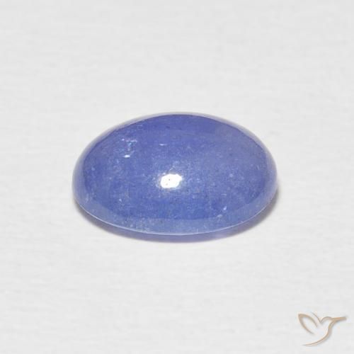 Tanzanite Bleu violet intense naturelle ovale, 2.19 ct, Translucide