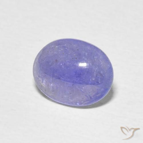Tanzanite Bleu pastel naturelle ovale, 2.00 ct, Transparent
