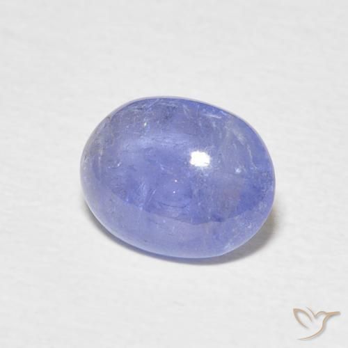 Tanzanite Bleu pastel naturelle ovale, 2.10 ct, Transparent