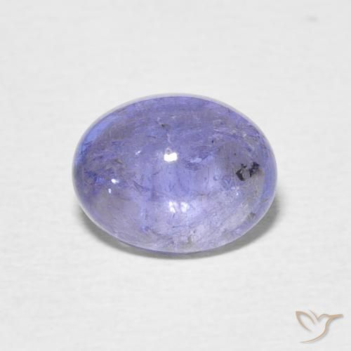 2.28ct Naturel Bleu clair Tanzanite, ovale, Transparent