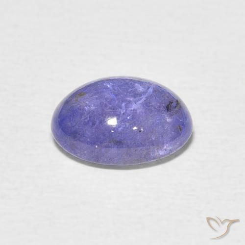 Tanzanite Bleu clair naturelle ovale, 2.28 ct, Transparent