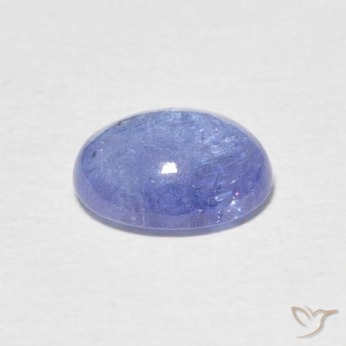 Tanzanite Bleu pastel naturelle ovale, 3.48 ct, Transparent
