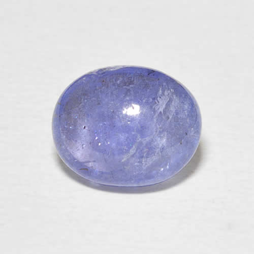 Tanzanite Bleu clair naturelle ovale, 2.45 ct, Transparent