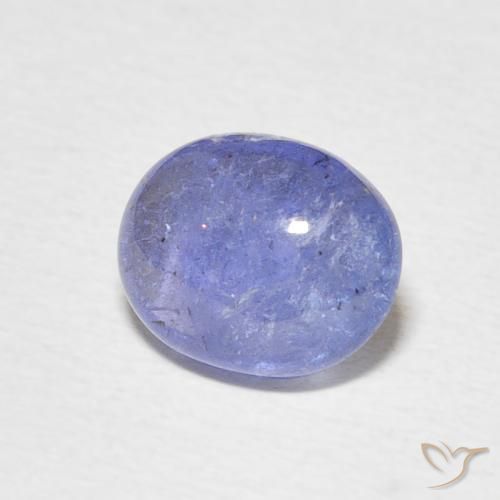 Tanzanite Bleu clair naturelle ovale, 2.45 ct, Transparent