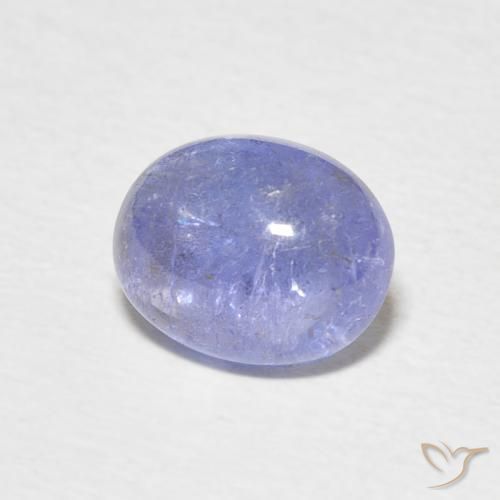 Tanzanite Bleu clair naturelle ovale, 2.39 ct, Transparent