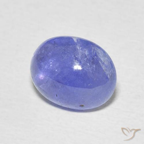 Tanzanite Bleu violet intense naturelle ovale, 2.49 ct, Translucide