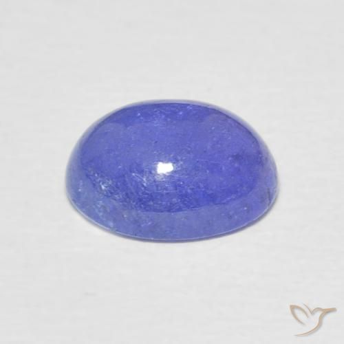 Tanzanite Bleu violet intense naturelle ovale, 2.49 ct, Translucide