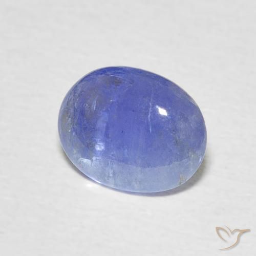 Tanzanite Bleu intense naturelle ovale, 1.69 ct, Translucide