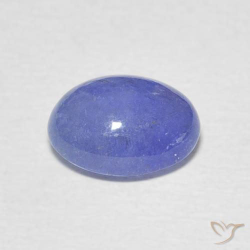 Tanzanite Bleu violet intense naturelle ovale, 2.60 ct, Translucide